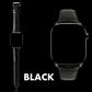 MinZ Scotchgard Leather Apple Watch Band ブラック 42mm