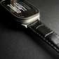 MinZ Scotchgard Leather Apple Watch Band ブラック 42mm