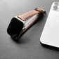 MinZ Scotchgard Leather Apple Watch Band ブラウン 42mm