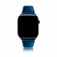 MinZ Scotchgard Leather Apple Watch Band ブルー 42mm
