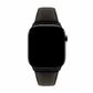 MinZ Scotchgard Leather Apple Watch Band Smooth leather ブラック 49mm/46mm