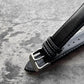 MinZ Scotchgard Leather Apple Watch Band Smooth leather ブラック 49mm/46mm