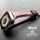 MinZ Scotchgard Leather Apple Watch Band Smooth leather バーガンディ 49mm/46mm