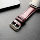 MinZ Scotchgard Leather Apple Watch Band Smooth leather バーガンディ 49mm/46mm