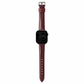 MinZ Scotchgard Leather Apple Watch Band Smooth leather バーガンディ 49mm/46mm