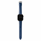MinZ Scotchgard Leather Apple Watch Band Smooth leather ブルー 42mm