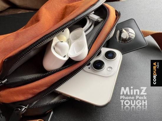 MinZ Phone Pack TOUGH ブライトブラウン