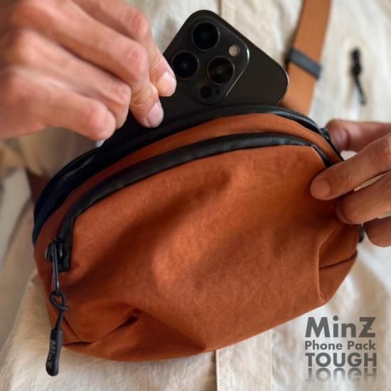 MinZ Phone Pack TOUGH ブライトブラウン