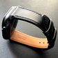 MinZ Horween Leather Band stitch ブラック（シルバー金具）