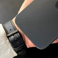 MinZ Horween Leather Band stitch ブラック（シルバー金具）