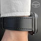 MinZ Horween Leather Band stitch ブラック（ブラック金具）