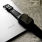 MinZ Horween Leather Band stitch ブラック（ブラック金具）