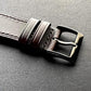 MinZ Horween Leather Band stitch ブラウン（シルバー金具）