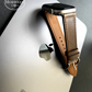 MinZ Horween Leather Band stitch エイジングブラウン（ブラック金具）