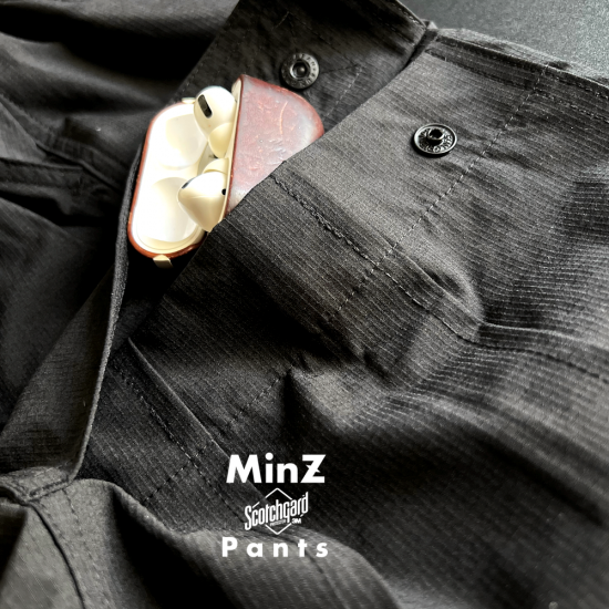 MinZ Scotchgard Pants ショート・ブラック