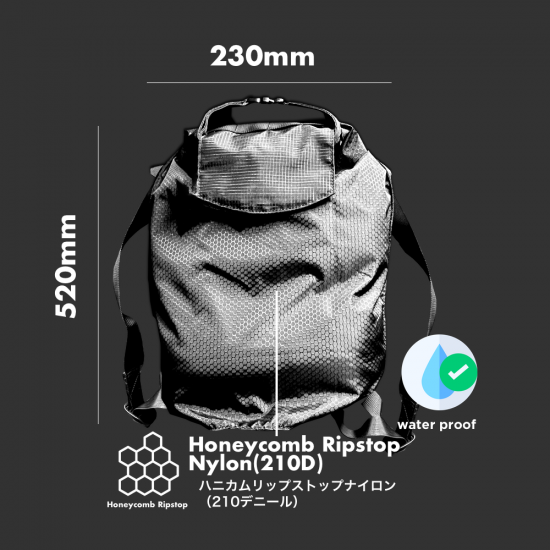 MinZ Packable Roll Top for Apple&Everyday