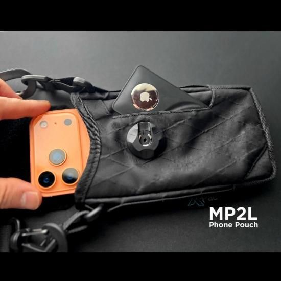 【予約受付：9月中旬から下旬入荷予定】MP2L Phone pouch ブラック