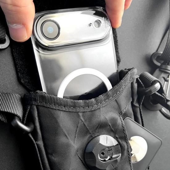 【予約受付：9月中旬から下旬入荷予定】MP2L Phone pouch ブラック