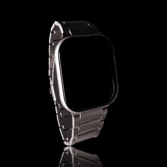 MinZ Titanium Band Pro for Apple Watch ナチュラルチタニウム 49mm/46mm