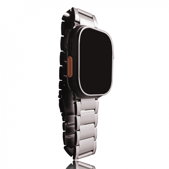 MinZ Titanium Band Pro for Apple Watch ナチュラルチタニウム 49mm/46mm
