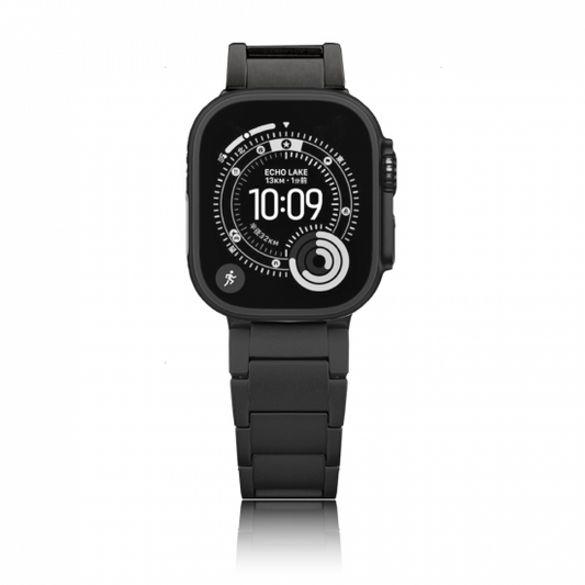 MinZ Titanium Band Pro for Apple Watch ブラック 49mm/46mm