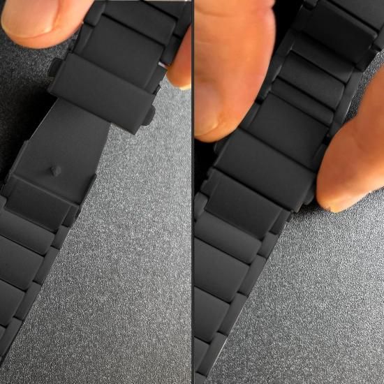 MinZ Titanium Band Pro for Apple Watch ブラック 49mm/46mm