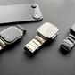 MinZ Titanium Band Pro for Apple Watch シルバー 49mm/46mm