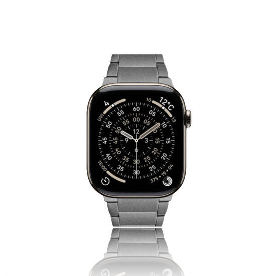 MinZ Titanium Band 2 for Apple Watch グレーチタニウム 49mm/46mm