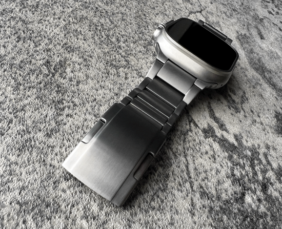 MinZ Titanium Band 2 for Apple Watch グレーチタニウム 49mm/46mm