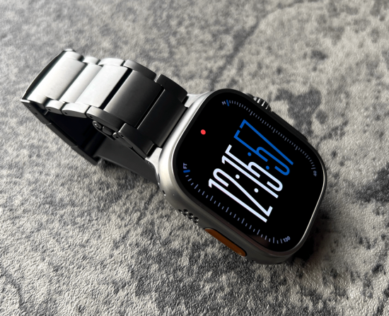 MinZ Titanium Band 2 for Apple Watch グレーチタニウム 49mm/46mm