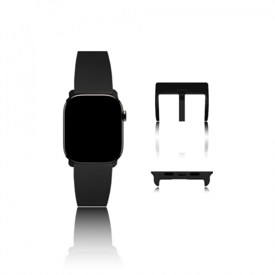 MinZ FKM mono Band ブラック（ブラック金具）