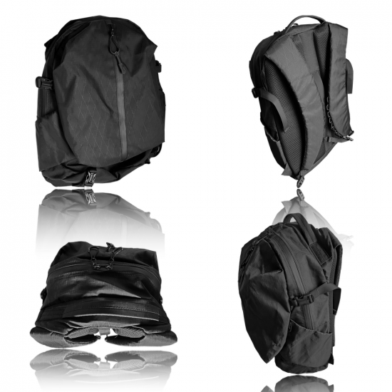 MinZ air Pack for MacBook & Apple Devices オレンジジップタグ