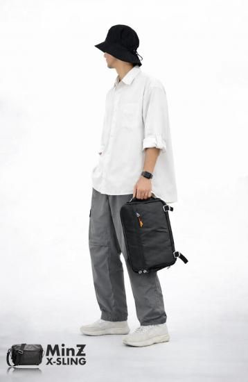 【予約受付：9月中旬から下旬入荷予定】MinZ X-Sling オレンジジップタグ