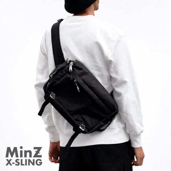 【予約受付：9月中旬から下旬入荷予定】MinZ X-Sling オレンジジップタグ