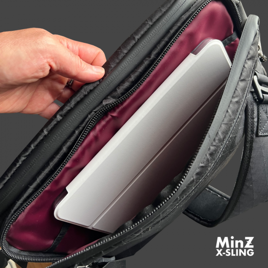 【予約受付：9月中旬から下旬入荷予定】MinZ X-Sling オレンジジップタグ