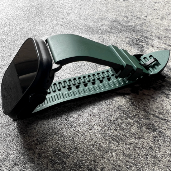 MinZ FKM mono Band グリーン（ブラック金具）