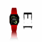 MinZ FKM mono Band レッド（ブラック金具）