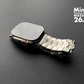 MinZ Titanium Band MASSIVE 26mm ナチュラルチタニウム 49mm/46mm