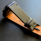 MinZ Horween Leather Band ブラックレザー（シルバー金具）