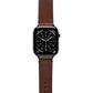 MinZ Horween Leather Band ブラウンレザー（ブラック金具）