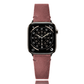 MinZ Horween Leather Band エイジングブラウンレザー（シルバー金具）