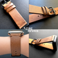 MinZ Horween Leather Band エイジングブラウンレザー（シルバー金具）
