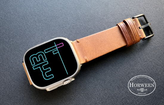 MinZ Horween Leather Band エイジングブラウンレザー（シルバー金具）