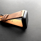 MinZ Horween Leather Band エイジングブラウンレザー（ブラック金具）