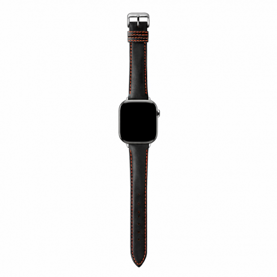 MinZ Scotchgard Leather Apple Watch Band Smooth leather ロッソ 49mm/46mm