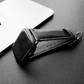 MinZ Scotchgard Leather Apple Watch Band Smooth leather ホワイト 49mm/46mm