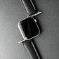 MinZ Scotchgard Leather Apple Watch Band Smooth leather ホワイト 49mm/46mm
