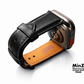 MinZ Horween Leather Band Trad ブラックレザー（シルバー金具）
