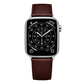 MinZ Horween Leather Band Trad ブラウンレザー（シルバー金具）