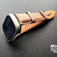 MinZ Horween Leather Band Trad エイジングブラウンレザー（ブラック金具）